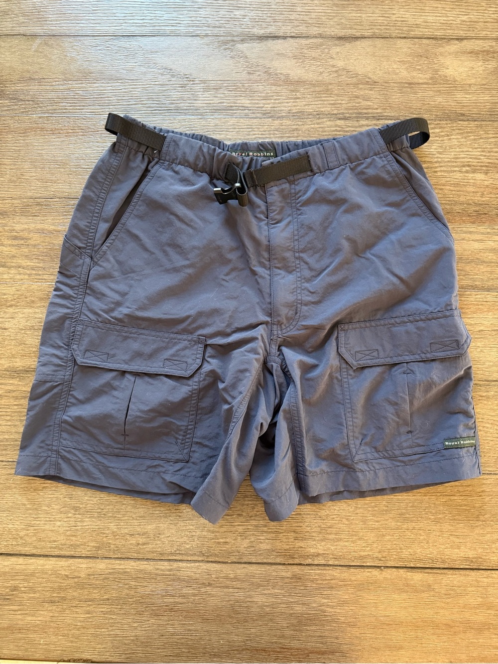 Royal Robbin’s Men's Gray Outdoor Cargo Shorts